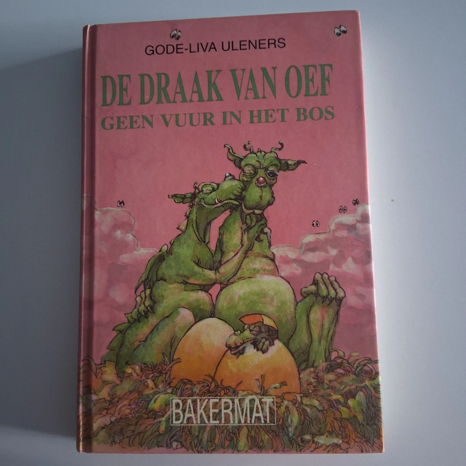 Kinderboek - Gode-Liva Uleners - De Draak van Oef - Geen vuur in het bos
